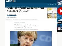 Bild zum Artikel: CDU-Strategie: Merkel bereitet Bevölkerung auf 'schwierige Zeiten' vor