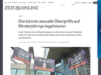 Bild zum Artikel: Türkei: Heirat soll sexuelle Übergriffe auf Minderjährige legalisieren