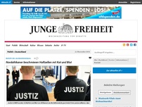 Bild zum Artikel: Nordafrikaner beschmieren Haftzellen mit Kot und Blut