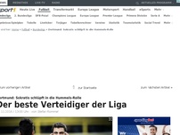 Bild zum Artikel: Der beste Verteidiger der Liga