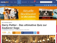 Bild zum Artikel: Das ultimative Harry Potter-Quiz, an dem selbst Hardcore-Fans scheitern!