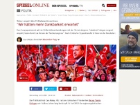 Bild zum Artikel: Türken empört über EU-Parlamentsbeschluss: 'Wir hätten mehr Dankbarkeit erwartet'