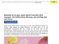 Bild zum Artikel: Deshalb ist es gut, wenn deine Freundin dich anpupst. Ich hatte keine Ahnung, wie wichtig das sein kann.