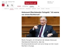 Bild zum Artikel: Feingold: 'Ich warne vor einem Rechtsruck'