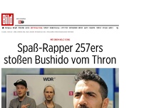 Bild zum Artikel: Mit einem Holz-Song - Spaß-Rapper stoßen Bushido vom Thron