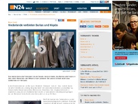 Bild zum Artikel: Neues Gesetz - 
Niederlande verbieten Burkas und Niqabs