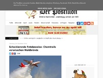 Bild zum Artikel: Schockierende Fotobeweise: Chemtrails verursachen Waldbrände