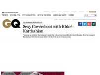 Bild zum Artikel: Sexy Covershoot with Khloé Kardashian