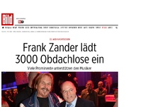 Bild zum Artikel: 22. Weihnachtsessen - Frank Zander lädt 3000 Obdachlose ein
