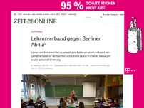 Bild zum Artikel: Notenvergabe: Lehrerverband: Bayern soll Berliner Abitur nicht mehr anerkennen
