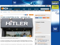 Bild zum Artikel: Indien - 
In Indien ist Adolf Hitler ein Star – auch heute noch