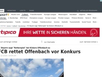 Bild zum Artikel: FCB rettet Offenbach vor Konkurs