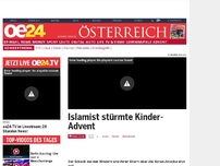 Bild zum Artikel: Islamist stürmte Kinder-Advent
