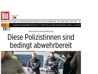 Bild zum Artikel: Kein Magazin in MPi - Diese Polizistinnen sind bedingt abwehrbereit