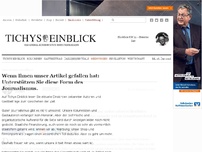 Bild zum Artikel: Import von Verrohung