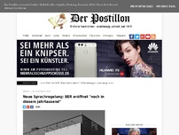 Bild zum Artikel: Neue Sprachregelung: BER eröffnet 'noch in diesem Jahrtausend'