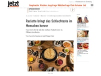 Bild zum Artikel: Raclette bringt das Schlechteste im Menschen hervor
