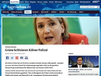 Bild zum Artikel: Silvester-Einsatz: Grüne kritisieren Kölner Polizei