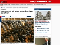 Bild zum Artikel: Tschechien - Innenminister will Bürger gegen Terroristen bewaffnen