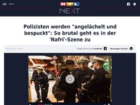 Bild zum Artikel: Polizisten werden 'angelächelt und bespuckt': So brutal geht es in der 'Nafri'-Szene zu