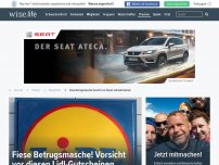 Bild zum Artikel: Fiese Betrugsmasche! Vorsicht vor diesen Lidl-Gutscheinen