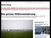 Bild zum Artikel: Die grosse Völkerwanderung