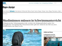 Bild zum Artikel: Musliminnen müssen in Schwimmunterricht