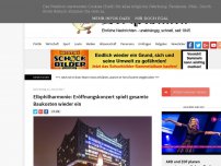 Bild zum Artikel: Elbphilharmonie: Eröffnungskonzert spielt gesamte Baukosten wieder ein
