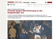 Bild zum Artikel: Studentenprotest: Randale bei AfD-Vorlesung an der Magdeburger Uni