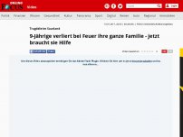 Bild zum Artikel: Tragödie im Saarland - 9-Jährige verliert bei Feuer ihre ganze Familie - jetzt braucht sie Hilfe