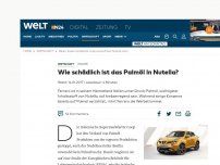 Bild zum Artikel: Italien: Wie schädlich ist das Palmöl in Nutella?