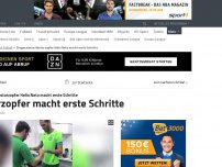 Bild zum Artikel: Chapecoense: Absturzopfer macht erste Schritte