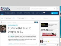 Bild zum Artikel: Jugendtrainer | Fix: Gerrard kehrt zum FC Liverpool zurück