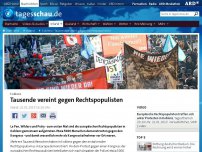 Bild zum Artikel: Koblenz: Tausende vereint gegen Rechtspopulisten