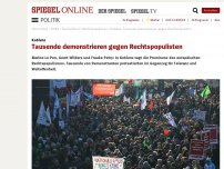 Bild zum Artikel: Koblenz: Tausende demonstrieren gegen Rechtspopulisten