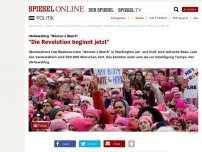 Bild zum Artikel: US-Newsblog: Frauen marschieren gegen Trump