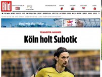 Bild zum Artikel: Transfer-Hammer - Köln holt Dortmunds Subotic