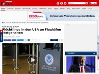 Bild zum Artikel: Nach Trump-Dekret - Flüchtlinge in den USA an Flughäfen festgehalten