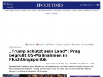 Bild zum Artikel: „Trump schützt sein Land“: Prag begrüßt US-Maßnahmen in Flüchtlingspolitik