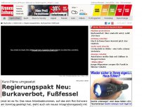 Bild zum Artikel: Integrationsgesetz Neu: Burkaverbot ist jetzt fix!