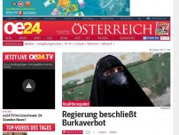 Bild zum Artikel: Regierung beschließt Burkaverbot