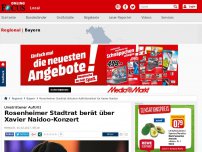 Bild zum Artikel: Umstrittener Auftritt - Rosenheimer Stadtrat berät über Xavier Naidoo-Konzert