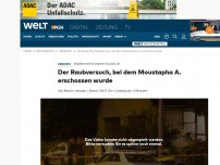 Bild zum Artikel: Einbrecher stürmten Hausflur: Der Raubversuch, bei dem Moustapha A. erschossen wurde