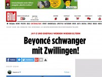 Bild zum Artikel: Jay-Z und Ehefrau - Beyoncé schwanger mit Zwillingen!