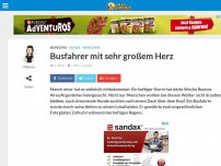 Bild zum Artikel: Busfahrer mit sehr großem Herz