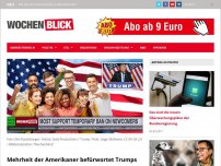 Bild zum Artikel: Verschwiegene Umfrage: Mehrheit der Amerikaner befürwortet Trumps Moslem-Einreiseverbot