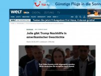 Bild zum Artikel: Anti-Terror-Kampf: Jolie gibt Trump Nachhilfe in amerikanischer Geschichte