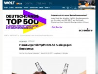 Bild zum Artikel: Getränke: Hamburger kämpft mit Ali-Cola gegen Rassismus