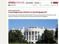 Bild zum Artikel: Streit um Einreiseverbot: Trump-Regierung scheitert vor Berufungsgericht