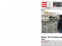 Bild zum Artikel: Wien: 20 Tschetschenen wieder auf freiem Fuß
